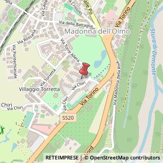 Mappa Via Chiri, 10, 12100 Cuneo, Cuneo (Piemonte)