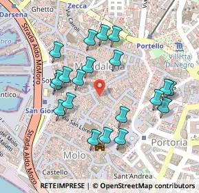 Mappa Piazza di Soziglia, 16123 Genova GE, Italia (0.2345)