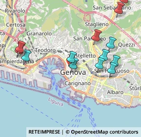 Mappa Piazza Campetto, 16123 Genova GE, Italia (2.25692)