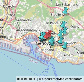 Mappa Campetto, 16123 Genova GE, Italia (1.094)