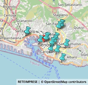 Mappa Campetto, 16123 Genova GE, Italia (1.272)
