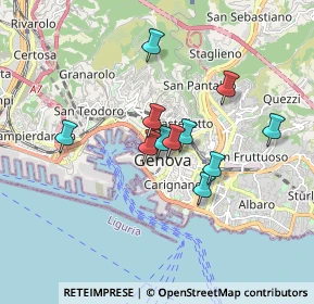 Mappa Piazza, 16123 Genova GE, Italia (1.33364)