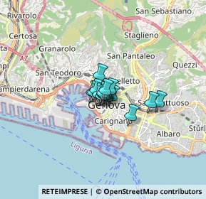 Mappa Piazza Soziglia, 16123 Genova GE, Italia (0.60563)