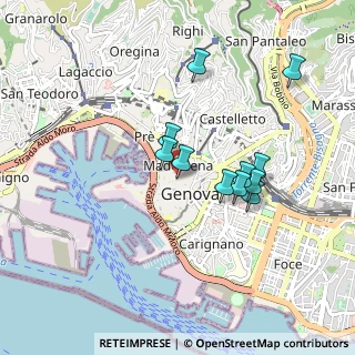 Mappa Vico di Campetto, 16123 Genova GE, Italia (0.76727)