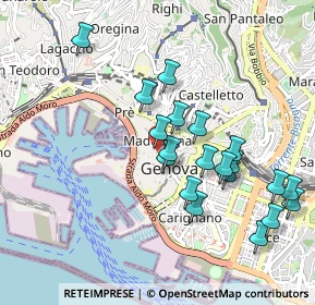 Mappa Vico del Fieno, 16123 Genova GE, Italia (0.944)