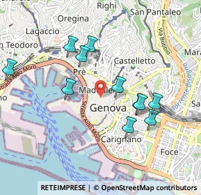 Mappa Vico di S. Matteo, 16123 Genova GE, Italia (0.92455)