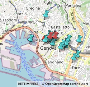 Mappa Campetto, 16123 Genova GE, Italia (0.669)