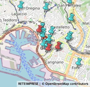 Mappa Piazza Soziglia, 16123 Genova GE, Italia (0.7585)