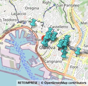 Mappa Campetto, 16123 Genova GE, Italia (0.681)