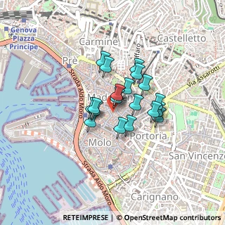 Mappa Piazza Soziglia, 16123 Genova GE, Italia (0.2725)