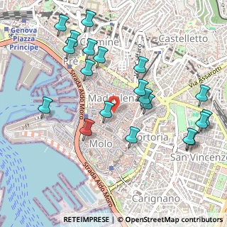 Mappa Piazza Campetto, 16123 Genova GE, Italia (0.5755)