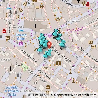 Mappa Piazza di Soziglia, 16123 Genova GE, Italia (0.02455)