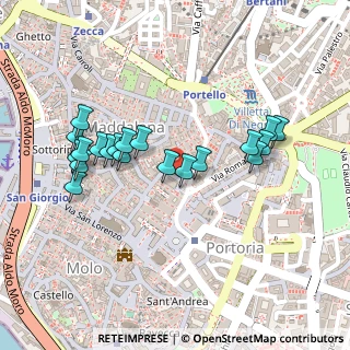 Mappa Via XXV Aprile, 16121 Genova GE, Italia (0.2285)