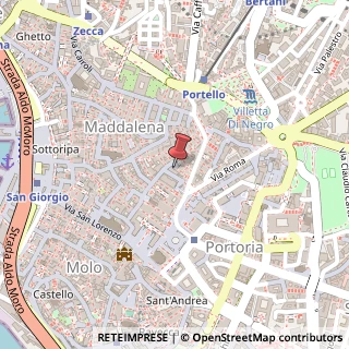 Mappa Via David Chiossone, 48 rosso, 16143 Genova, Genova (Liguria)