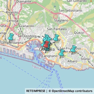 Mappa Via XXV Aprile, 16121 Genova GE, Italia (0.98818)