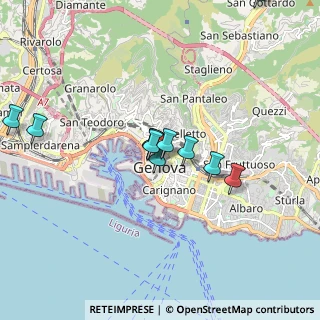 Mappa Via David Chiossone, 16143 Genova GE, Italia (1.66727)