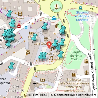 Mappa Piazza Santa Marta, 16121 Genova GE, Italia (0.056)