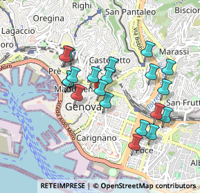 Mappa Galleria Martino Errico, 16121 Genova GE, Italia (0.8355)