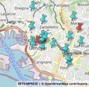 Mappa Galleria Martino Errico, 16121 Genova GE, Italia (0.8385)