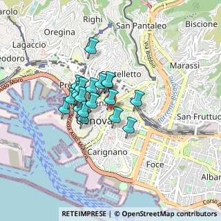 Mappa Via 12 Ottobre, 16121 Genova GE, Italia (0.6005)