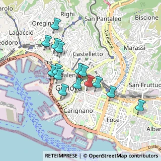 Mappa Galleria Martino Errico, 16121 Genova GE, Italia (0.77933)