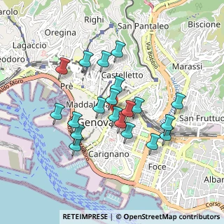Mappa Piazza Santa Marta, 16121 Genova GE, Italia (0.784)