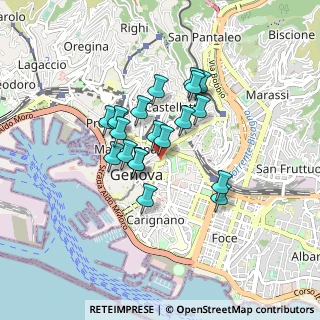 Mappa Piazza Santa Marta, 16121 Genova GE, Italia (0.659)