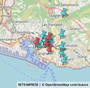 Mappa Piazza Santa Marta, 16121 Genova GE, Italia (0.96733)