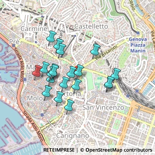 Mappa Via 12 Ottobre, 16121 Genova GE, Italia (0.4105)