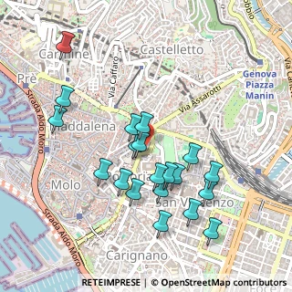 Mappa Via 12 Ottobre, 16121 Genova GE, Italia (0.476)