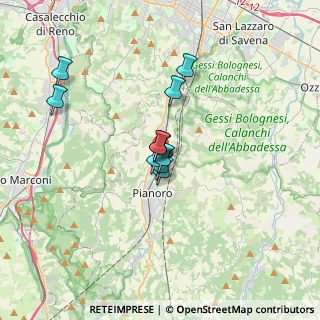 Mappa Via Boaria, 40065 Pianoro BO, Italia (2.34)