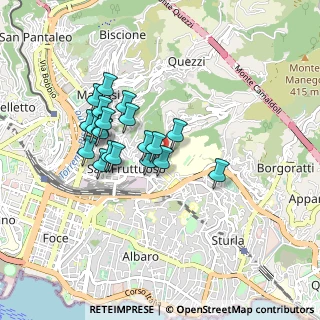 Mappa Via Aldo Manuzio, 16121 Genova GE, Italia (0.7295)
