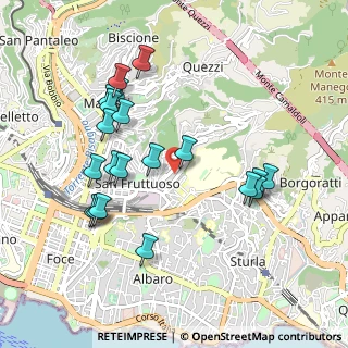 Mappa Via Aldo Manuzio, 16121 Genova GE, Italia (0.9935)