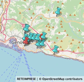 Mappa Via Grasso Giacomo, 16133 Genova GE, Italia (2.66667)