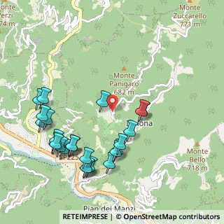 Mappa Via Ventarola, 16040 Orero GE, Italia (1.18)