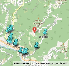 Mappa Via Ventarola, 16040 Orero GE, Italia (1.3605)