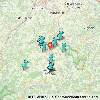 Mappa Via per Marano, 41028 Serramazzoni MO, Italia (5.475)