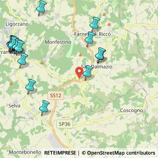 Mappa Via per Marano, 41028 Serramazzoni MO, Italia (3.239)