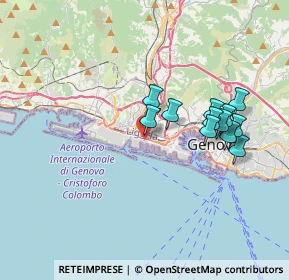 Mappa Viale Africa, 16100 Genova GE, Italia (3.35083)