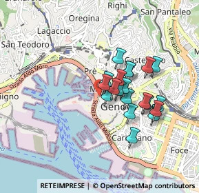 Mappa Via Al Ponte Reale, 16123 Genova GE, Italia (0.6745)