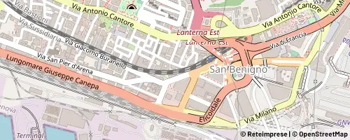 Mappa Cenova