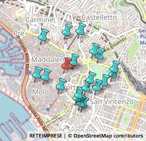 Mappa Galleria Giuseppe Mazzini, 16123 Genova GE, Italia (0.415)