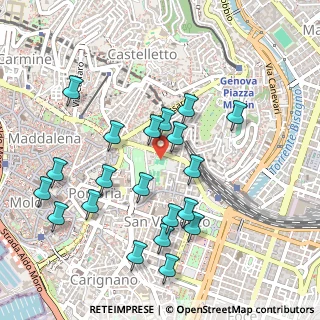 Mappa Via Serra, 16121 Genova GE, Italia (0.5215)
