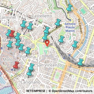 Mappa Via Serra, 16121 Genova GE, Italia (0.659)