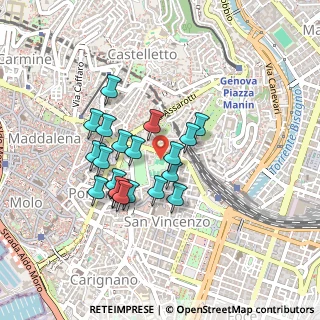 Mappa Via Serra, 16121 Genova GE, Italia (0.3655)