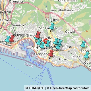 Mappa Via Serra, 16122 Genova GE, Italia (1.76071)