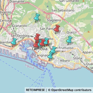 Mappa Via Serra, 16122 Genova GE, Italia (1.39182)