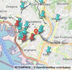 Mappa Via Serra, 16121 Genova GE, Italia (0.889)