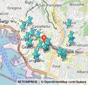 Mappa Via Serra, 16121 Genova GE, Italia (0.799)