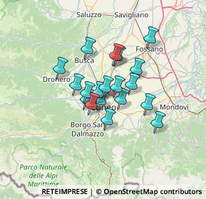 Mappa Via Torretta, 12100 Cuneo CN, Italia (9.26842)